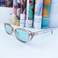 Transparent Blau